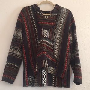 Super soft knitted poncho